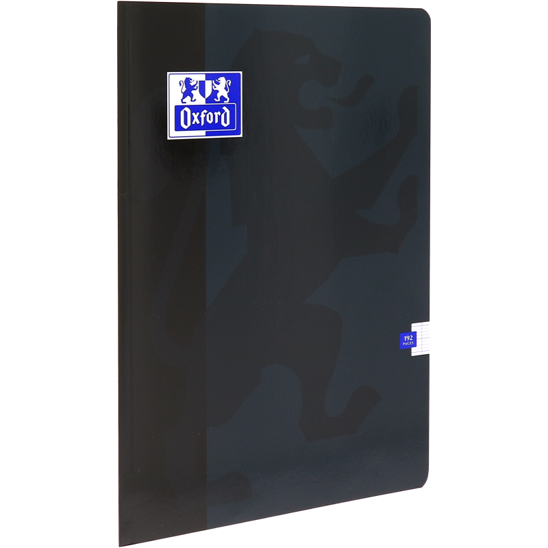 Cahier Oxford Color Life A4 grands carreaux Seyès 192 pages brochées couverture carte coloris assortis