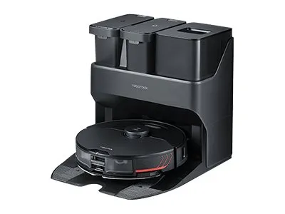 [OUTLET] - Roborock S7 MaxV Ultra - Støvsuger - robotstyret - uden pose - 74 W - sort inkluderet oplader