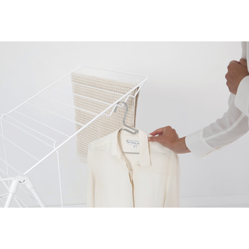 Brabantia HangOn Droogrek - 20 m - Inklapbaar wasrek - White