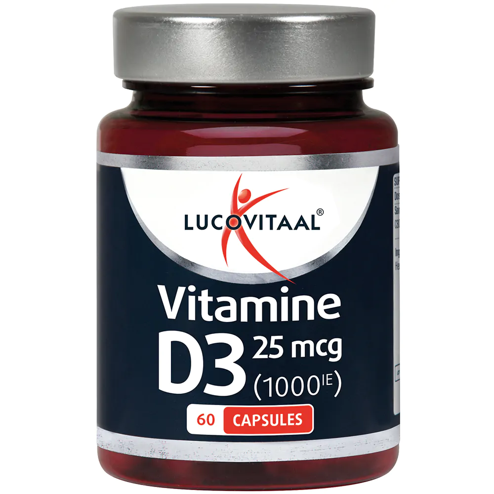 Vitamine D3 25 mcg 60 capsules