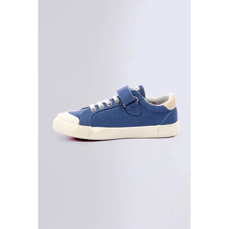 Kickgoldi Bleu van BASKETS BASSES Textile Garçon