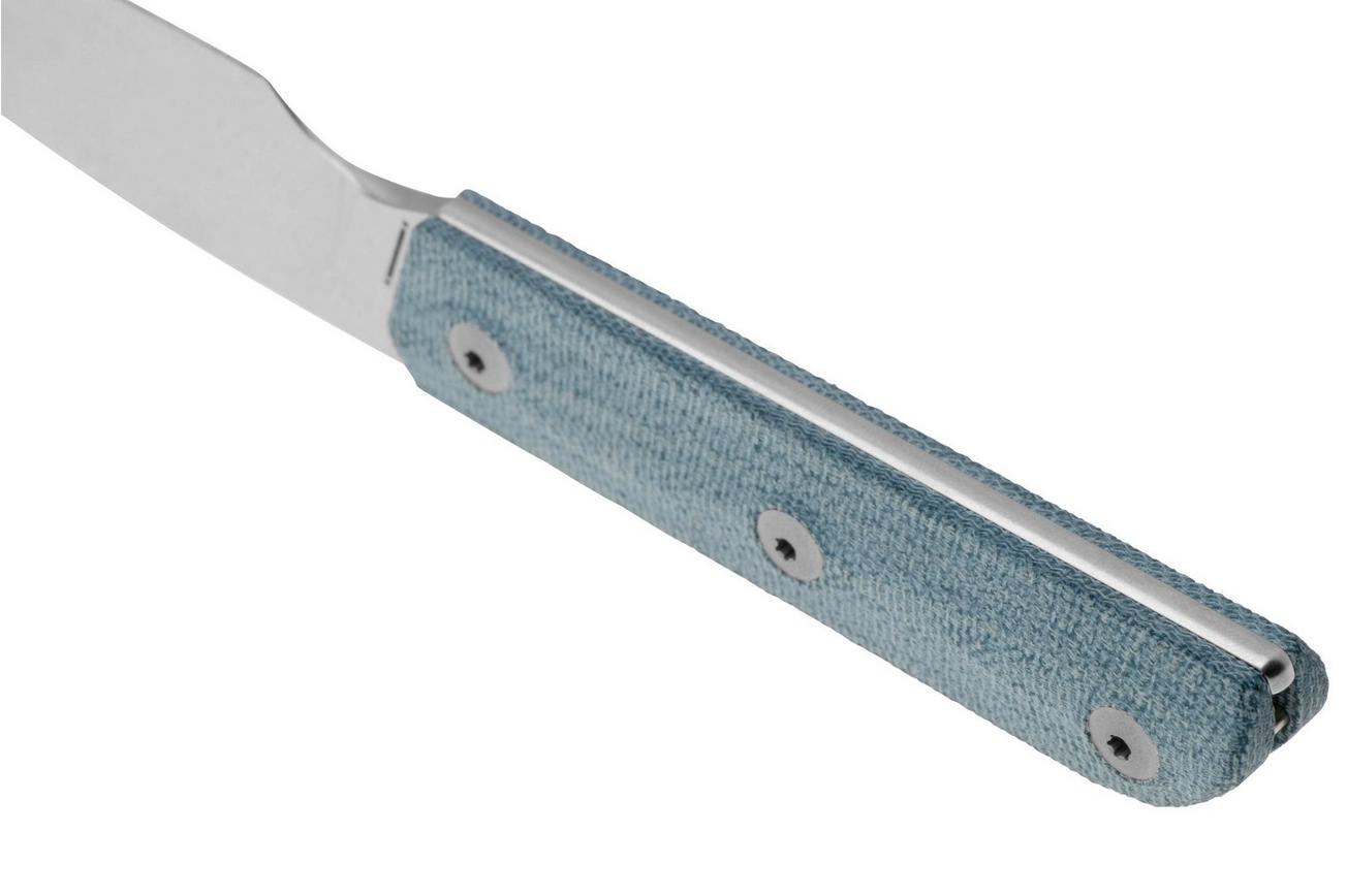Viper Mirror 2 VT4064CD Böhler M390, Denim Canvas Micarta, vaststaand mes