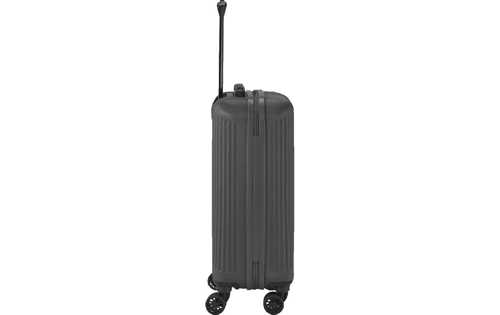 Reisekoffer BALI Trolley S Anthrazit4-Rollen Hartschalenkoffer