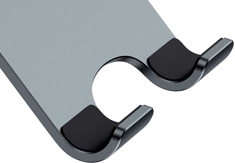 Baseus - Universele Tablet houder - Metalen Tablet standaard - In hoogte verstelbaar - Grijs