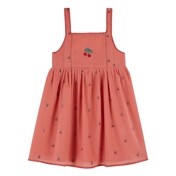 Emile et Ida Robe Bretelles Cerises | Grenadine
