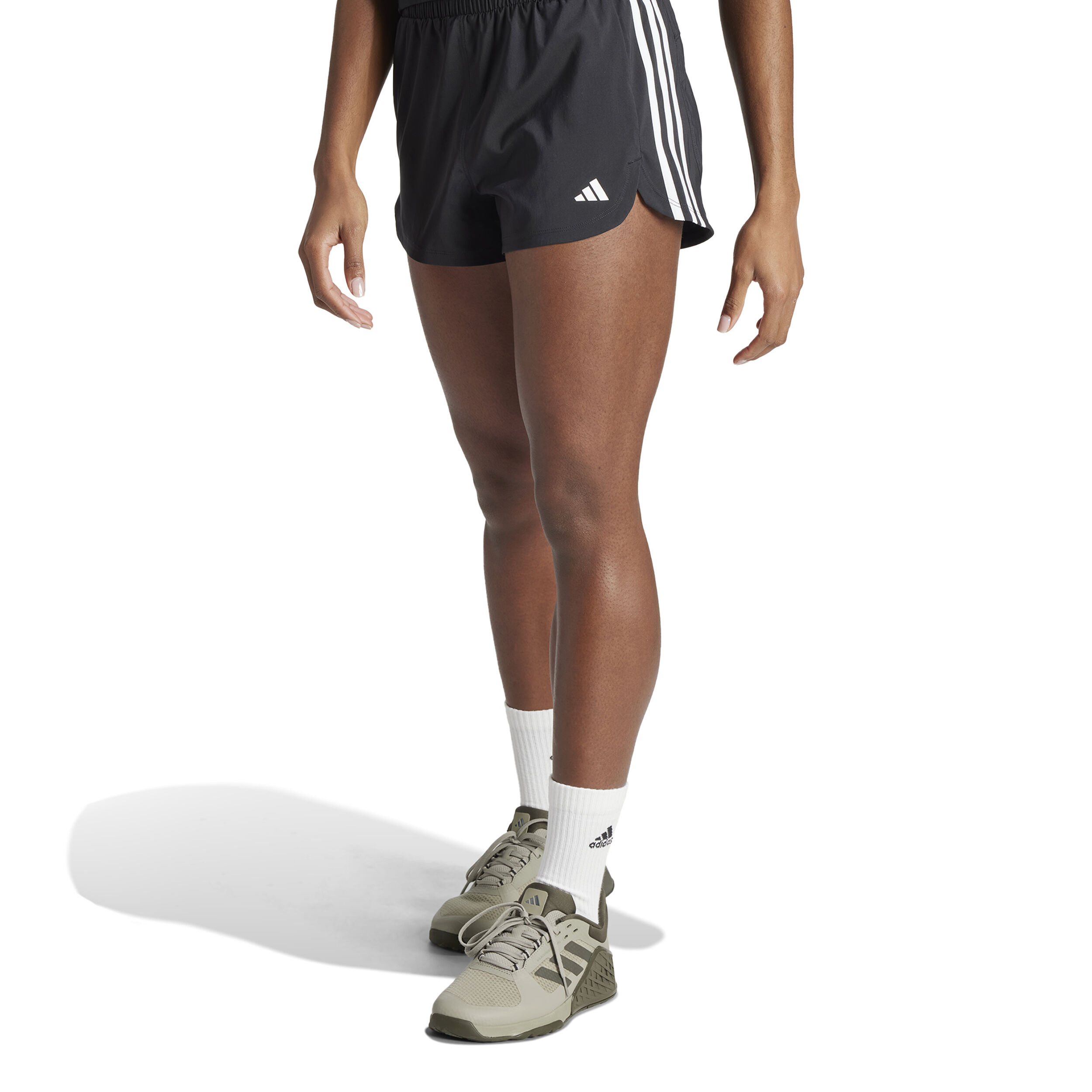 adidas Pacer Woven High Shorts Femmes - Noir