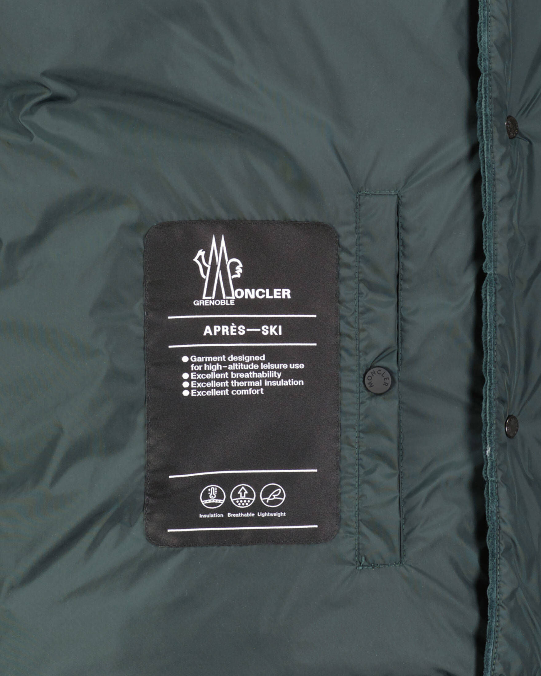Moncler Grenoble| Herren Daunenweste aus Cord