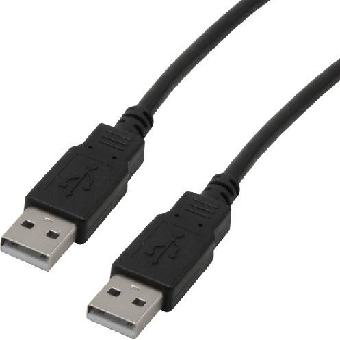 MCL USB 2.0 A/A 3 m câble USB USB A 0,48 Gbit/s Noir