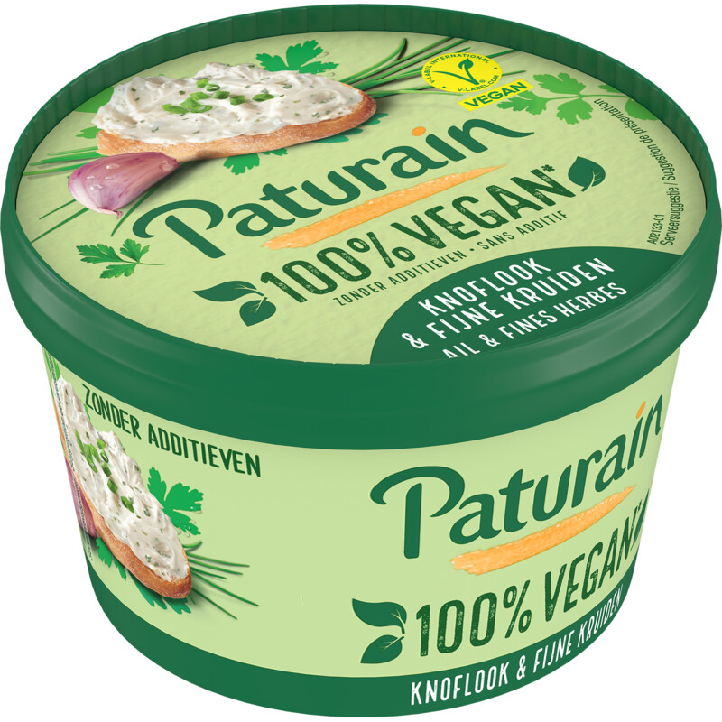 Paturain Knoflook & fijne kruiden vegan