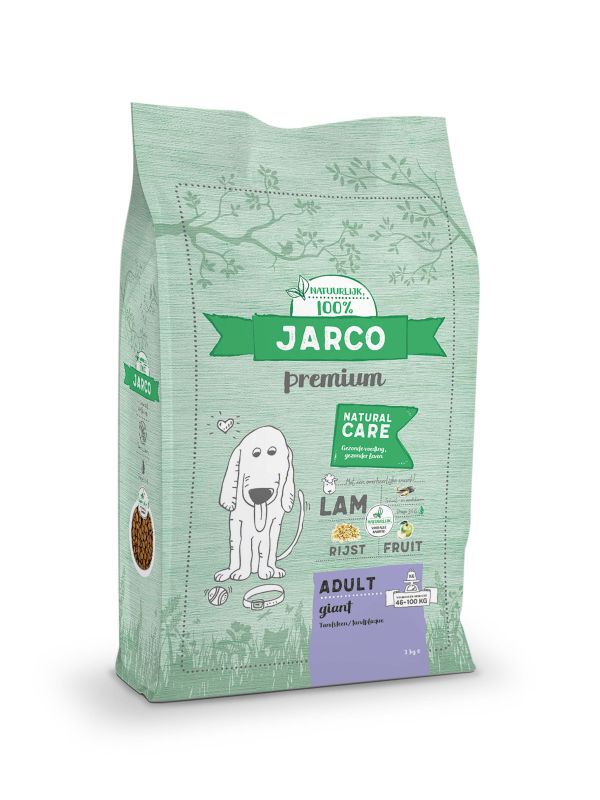 Jarco Dog Giant Adult - Hondenvoer - 3 Kilogram - groente, lam, rijst