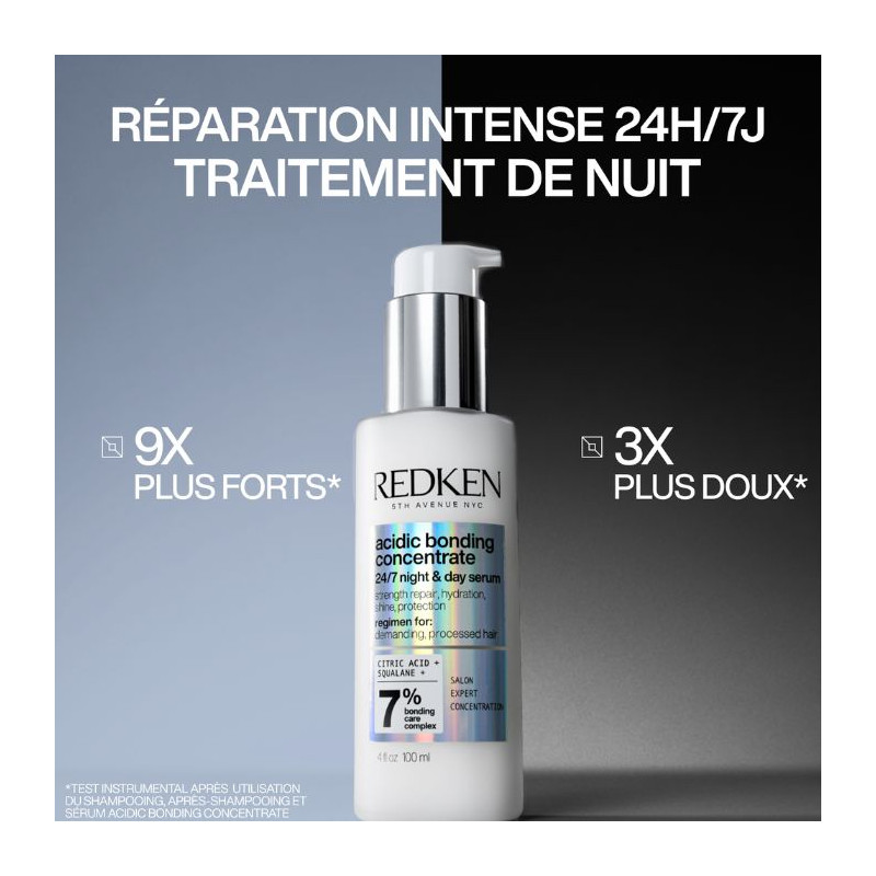 Sérum jour et nuit Acidic Bonding Concentrate Redken 100 ML