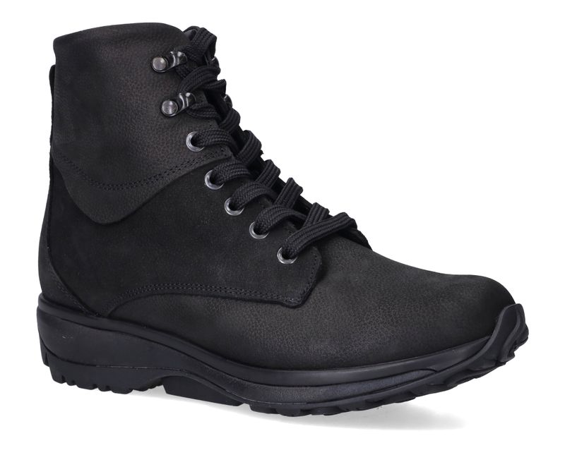 Xsensible Milton Stretchwalker Veterboots Zwart Dames