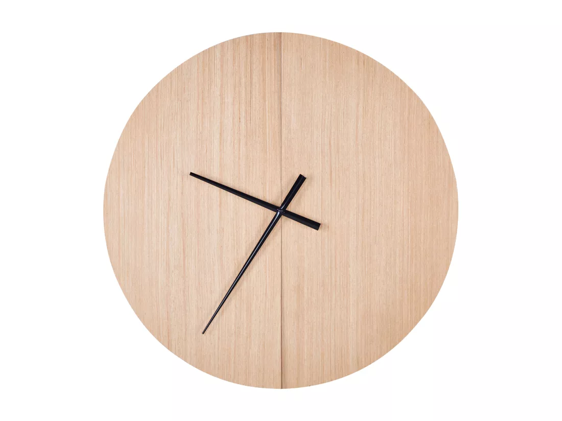Horloge murale CABIC 60 cm Marron clair
