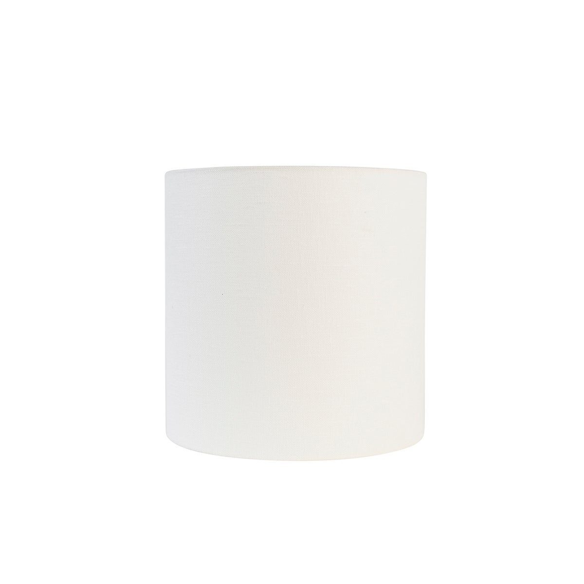 Witte stoffen lampenkap 25/25/25