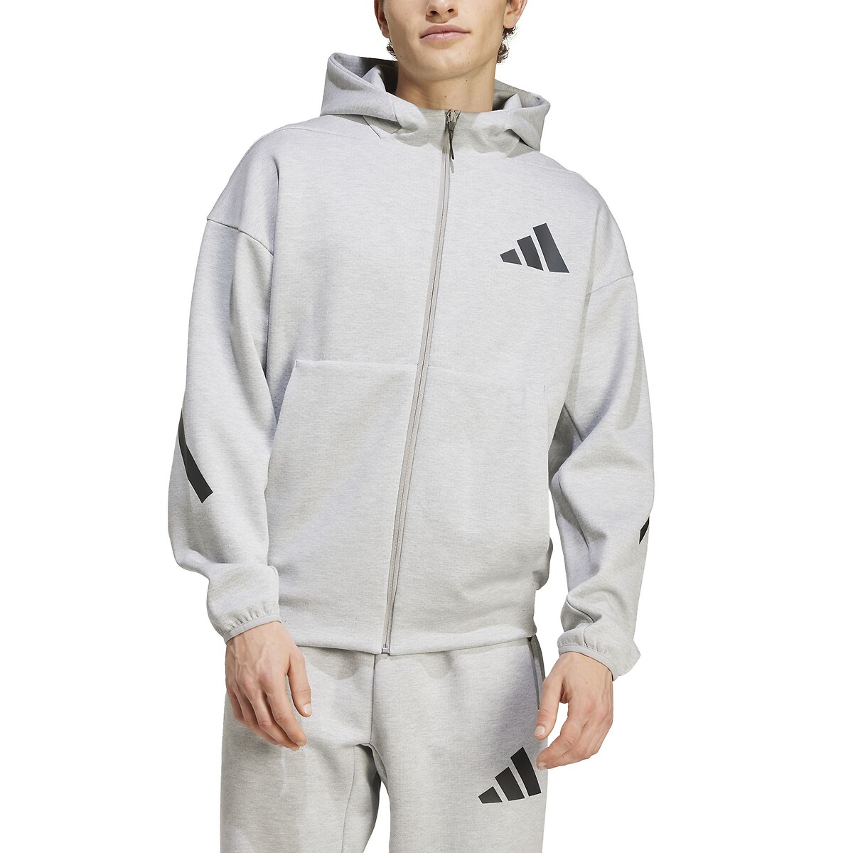 ADIDAS SPORTSWEAR<br>Moletom com zíper ZNE