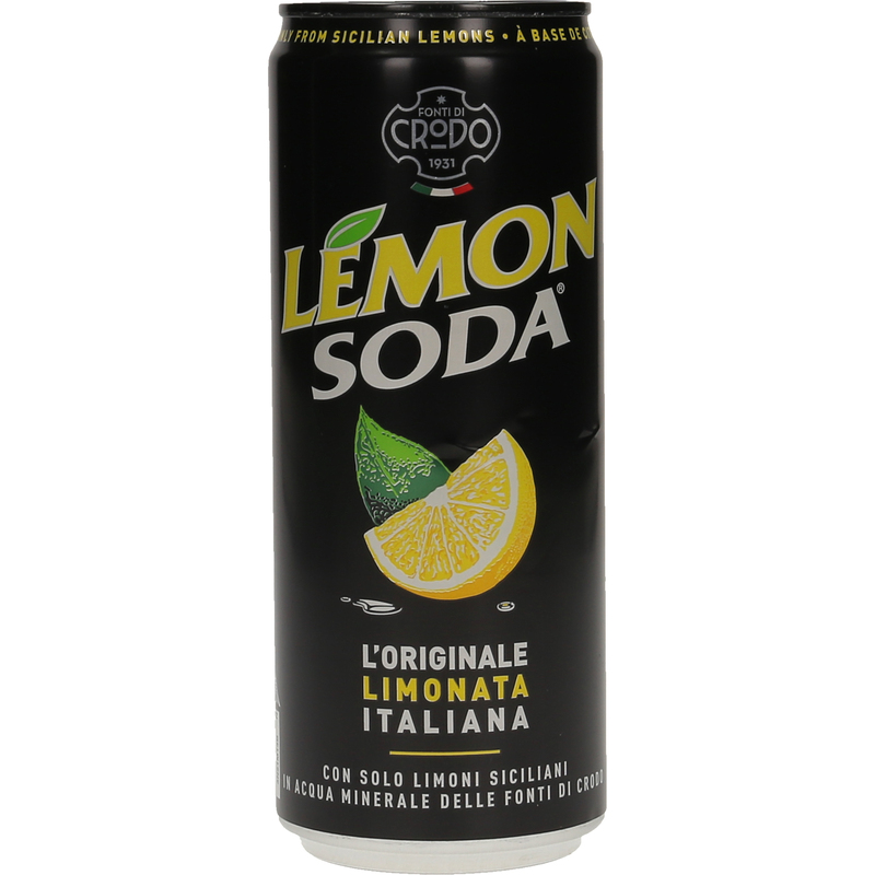 Crodo Lemon-Soda, 33 cl, 24 Stück