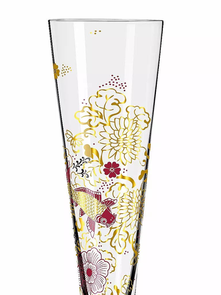 RITZENHOFF Champagnerglas Goldnacht 2022 #23 Kathrin Stockebrand gold