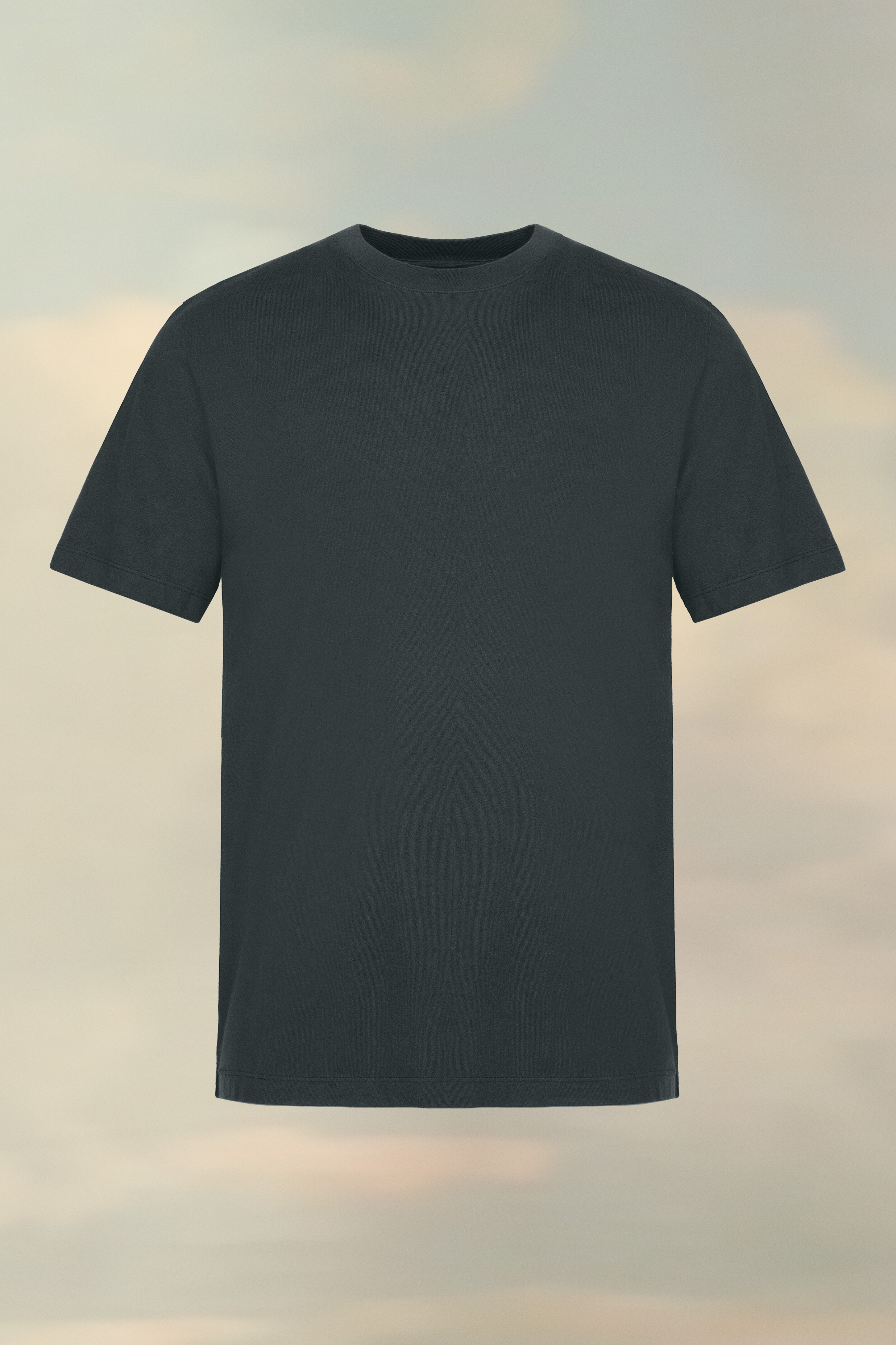 T-shirt à col rond - 100 % coton biologique