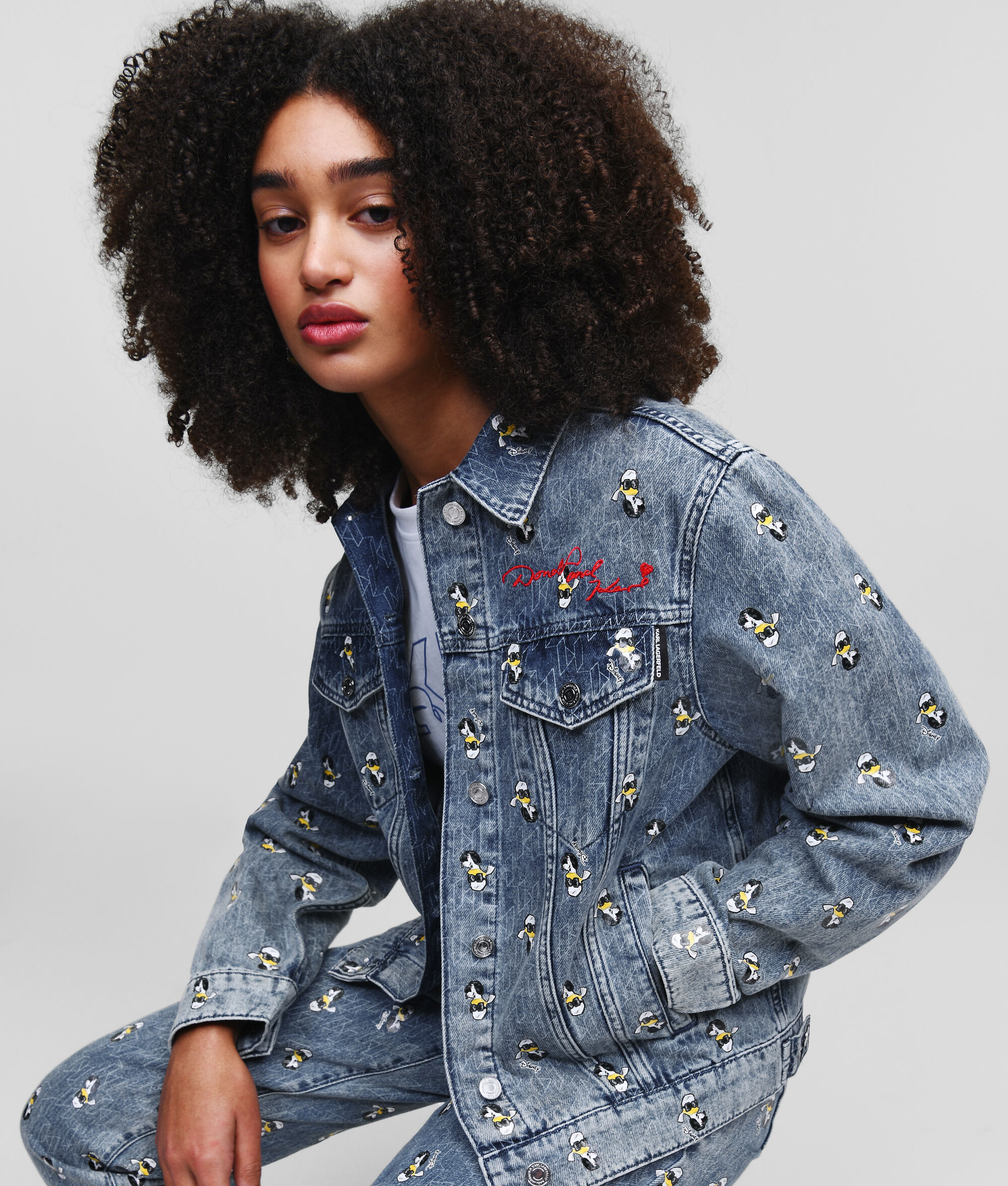 VESTE EN JEAN DS x KARL LAGERFELD