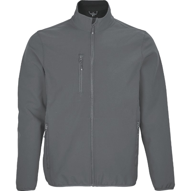 Veste zippée manches longues publicitaire 270 gr/m² Sol's - marquage broderie