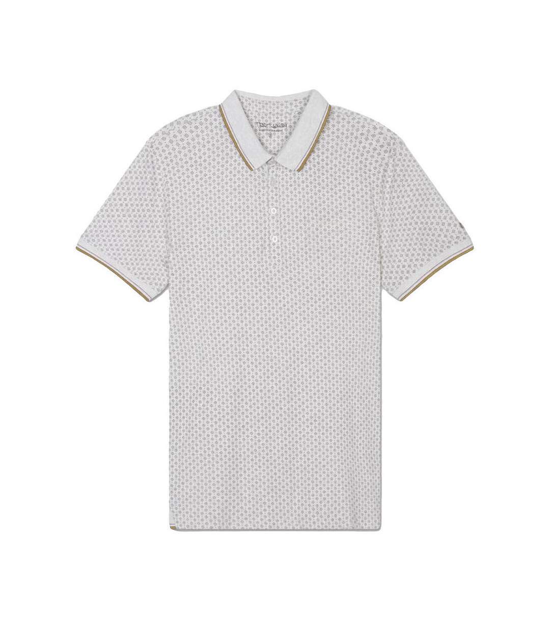 Polo Gris/Marron Homme Teddy Smith Pasy 2