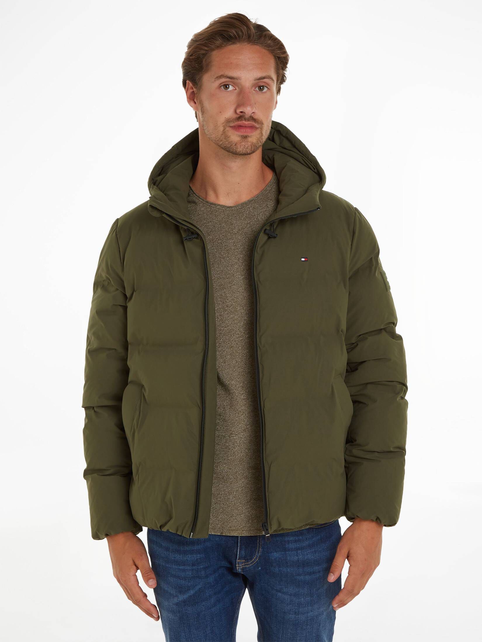 Tommy Hilfiger| Herren Steppjacke mit Kapuze CL MOTION HOODED JACKET