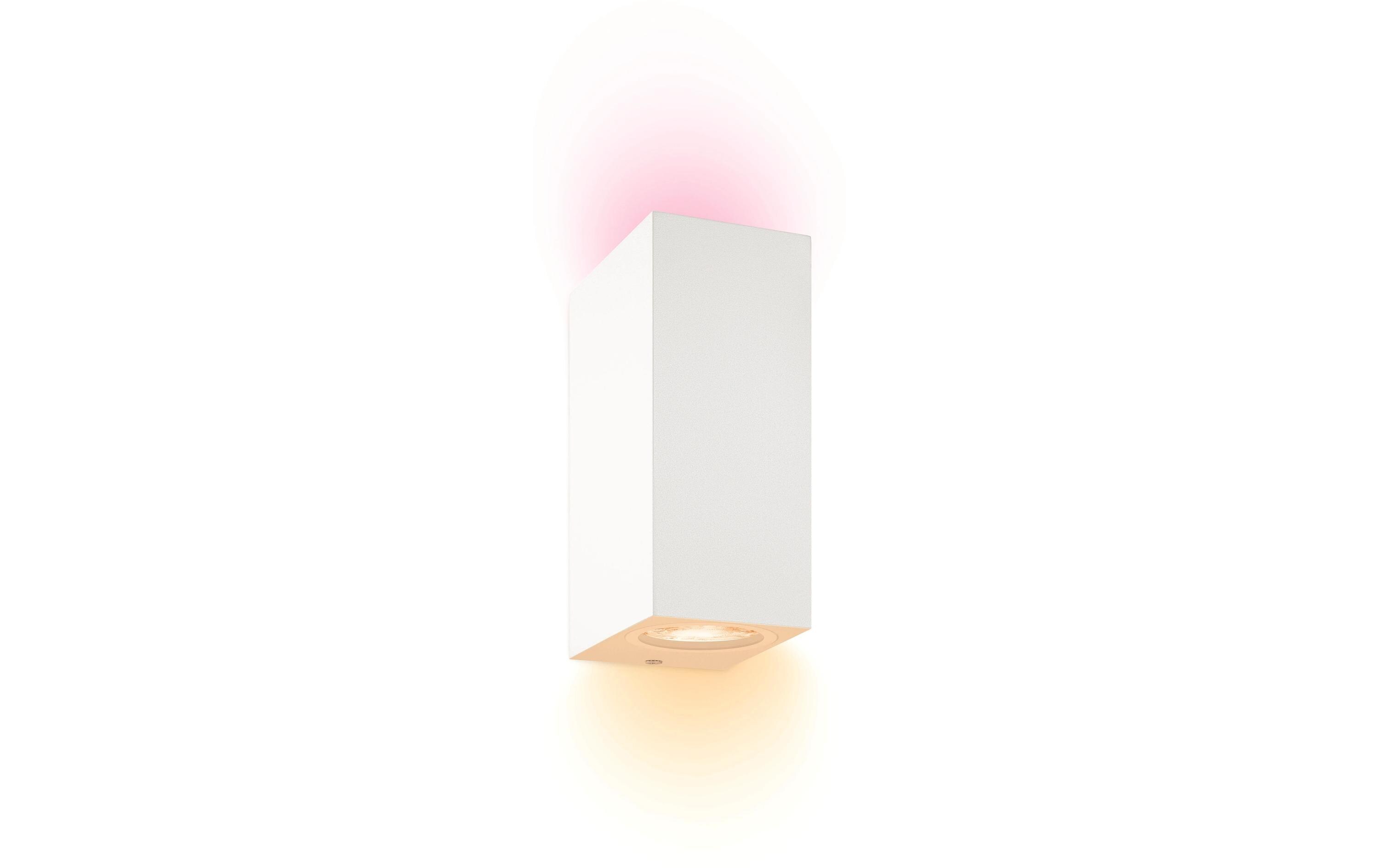 Up&Down Spots Tunable White & Color WeissSmarte Wandleuchte, steuerbar über Bluetooth, Matter, WLAN