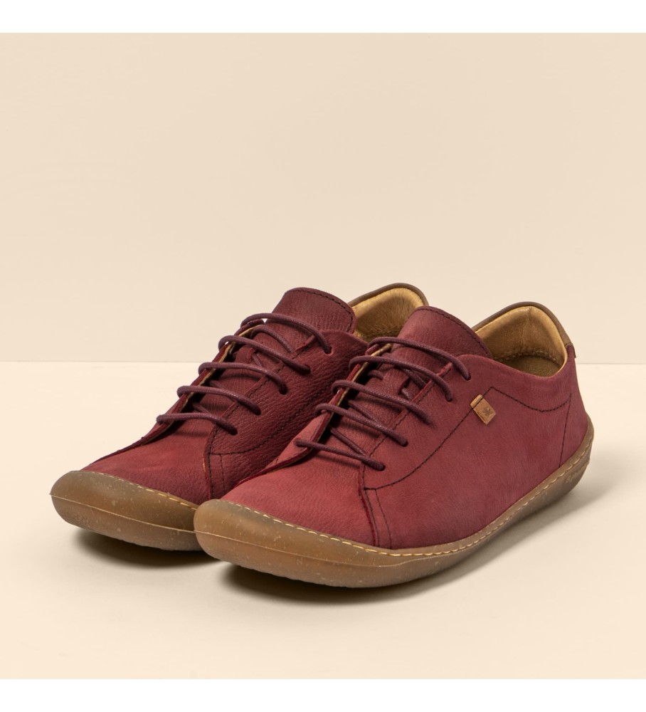 Sapatos de couro Naturalist N5770 Pleasant Cherry