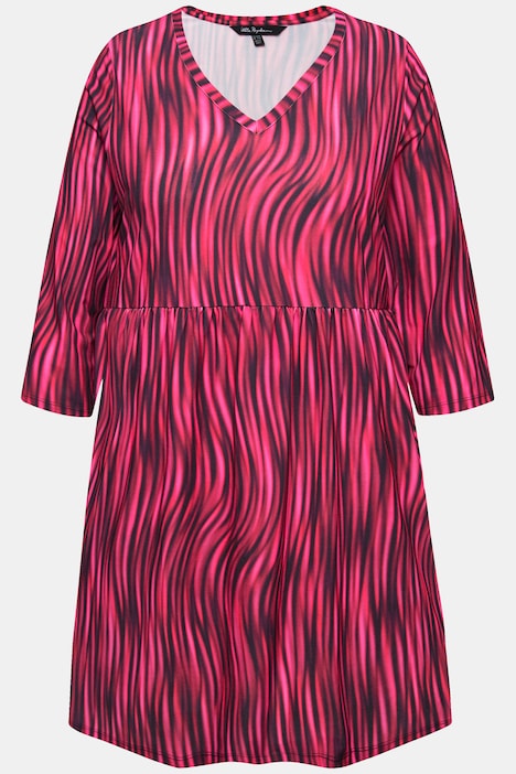 Longshirt, A-Linie, Print
