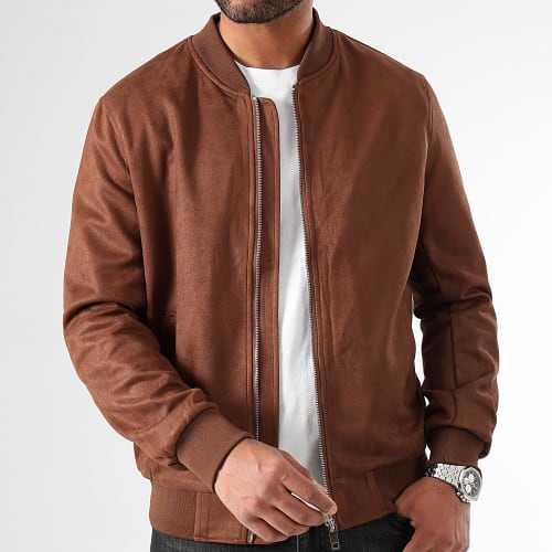 Bomber Suédine 0380 Camel