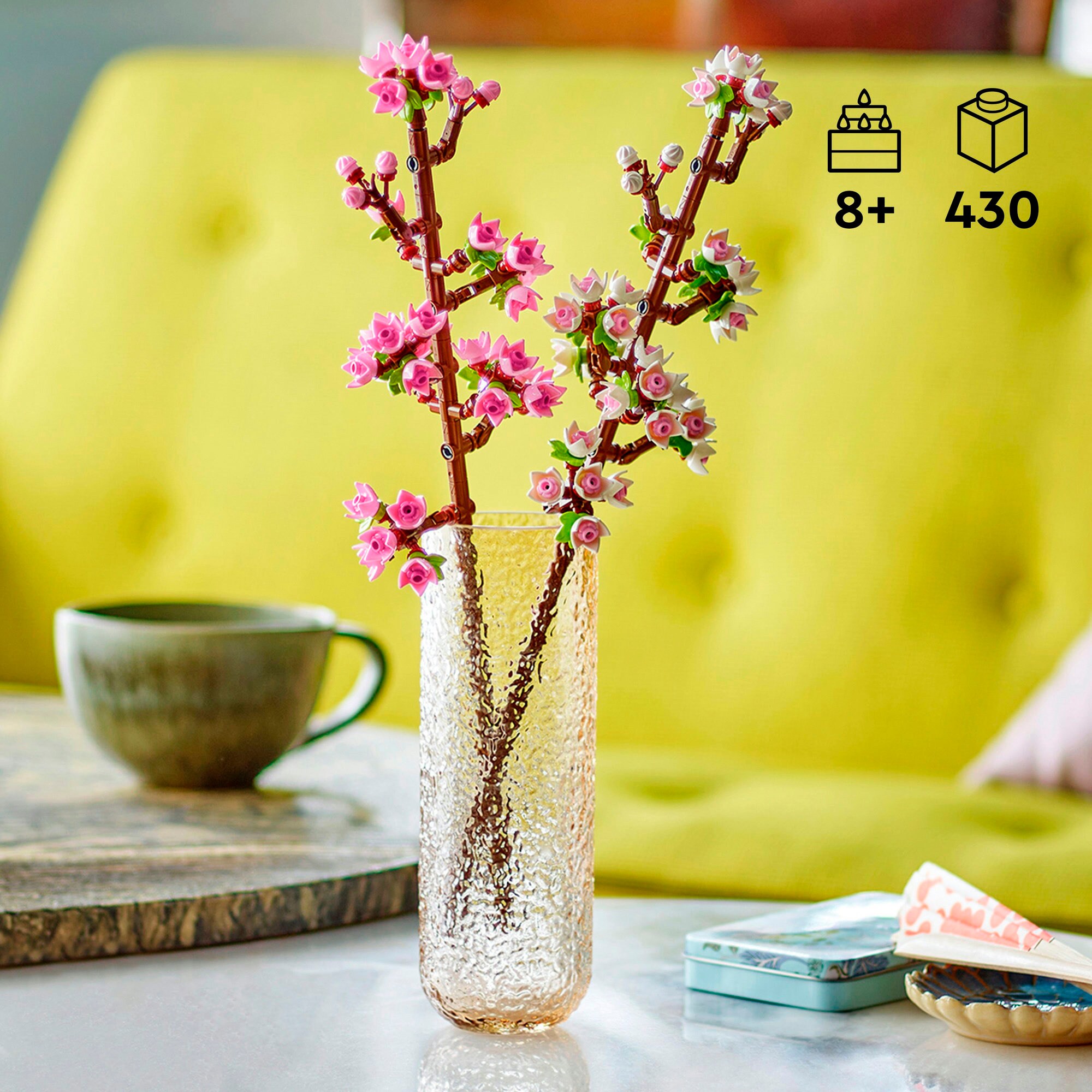 LEGO Konstruktionsspielzeug Botanicals Kirschblüten