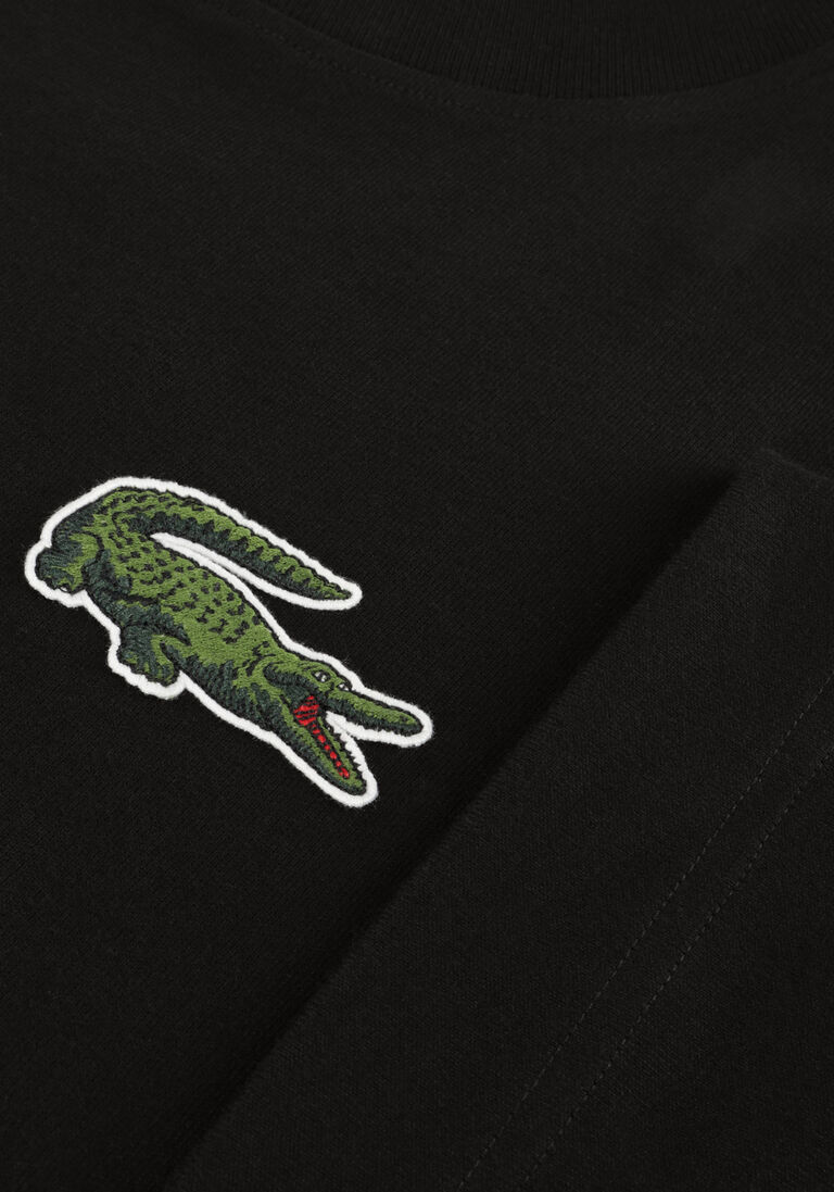 LACOSTE zwarte lacoste t-shirt 1ht1 men's tee-shirt