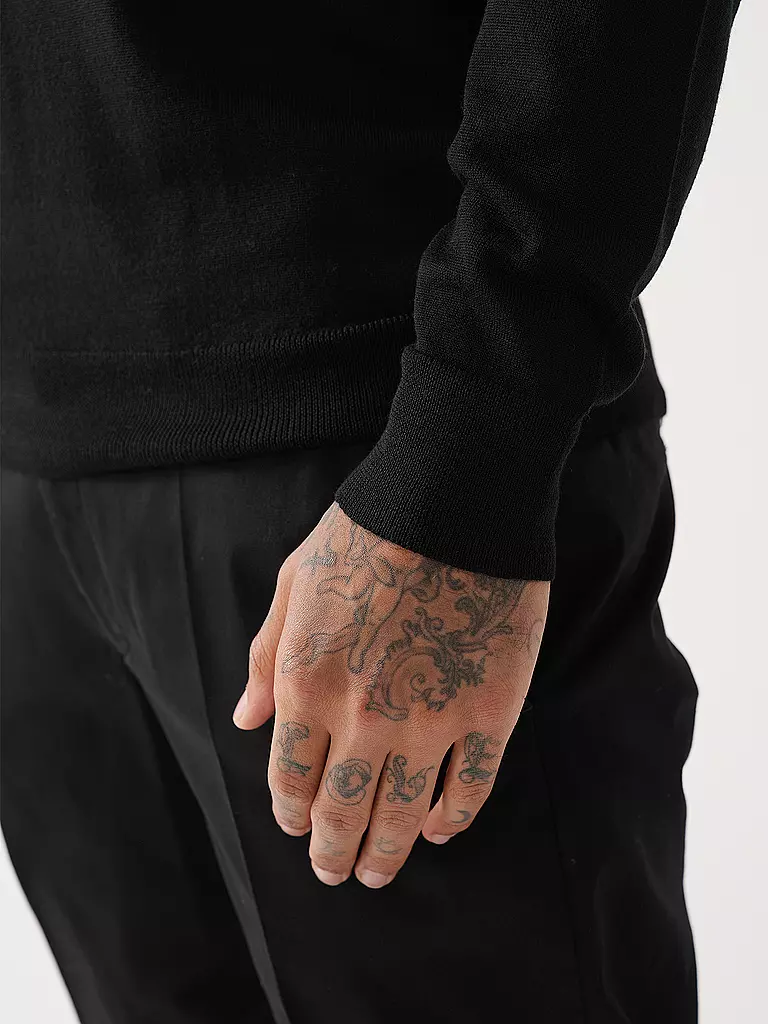 PROFUOMO Pullover schwarz