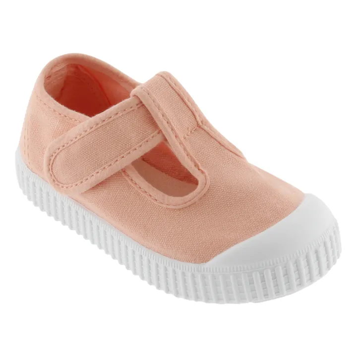 Victoria Baskets Scratchs Sandalia Tira Lona | Saumon