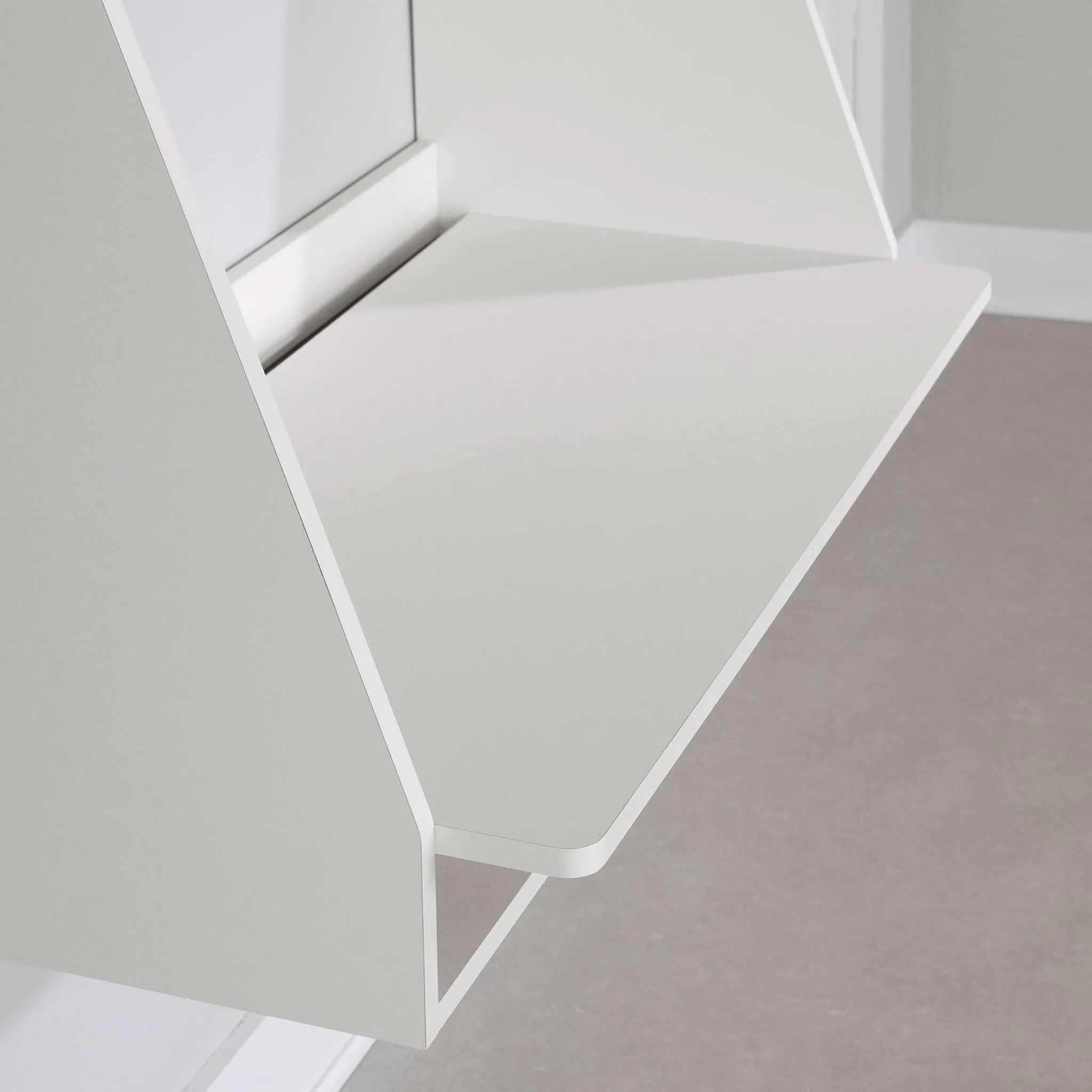 South Shore Bureau de travail - Hourra Blanc solide