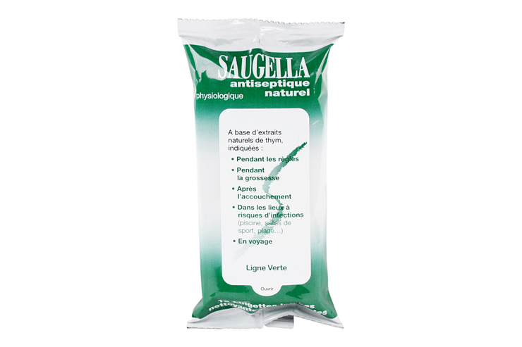 Antiseptique naturel 15 lingettes intimes