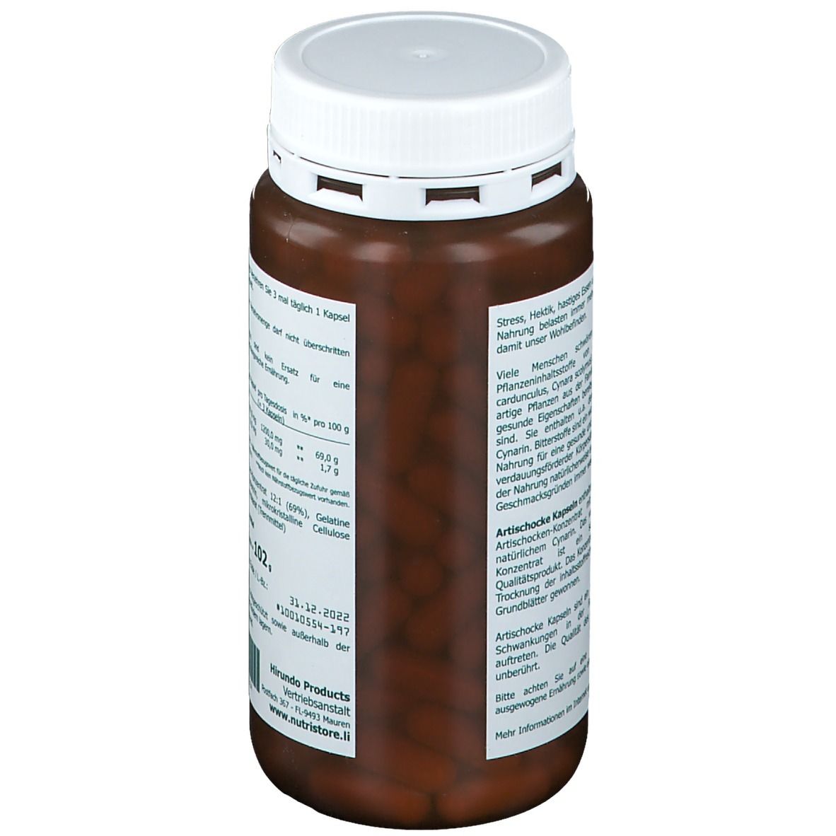 Artischocke 400 mg Kapseln