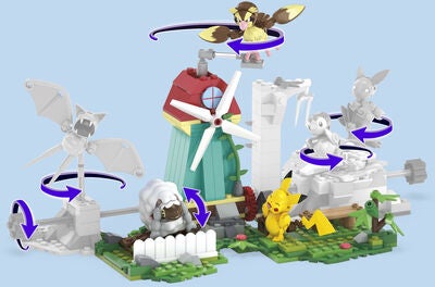 Mega Pokémon Byggesett Vindmølle 240 Brikker