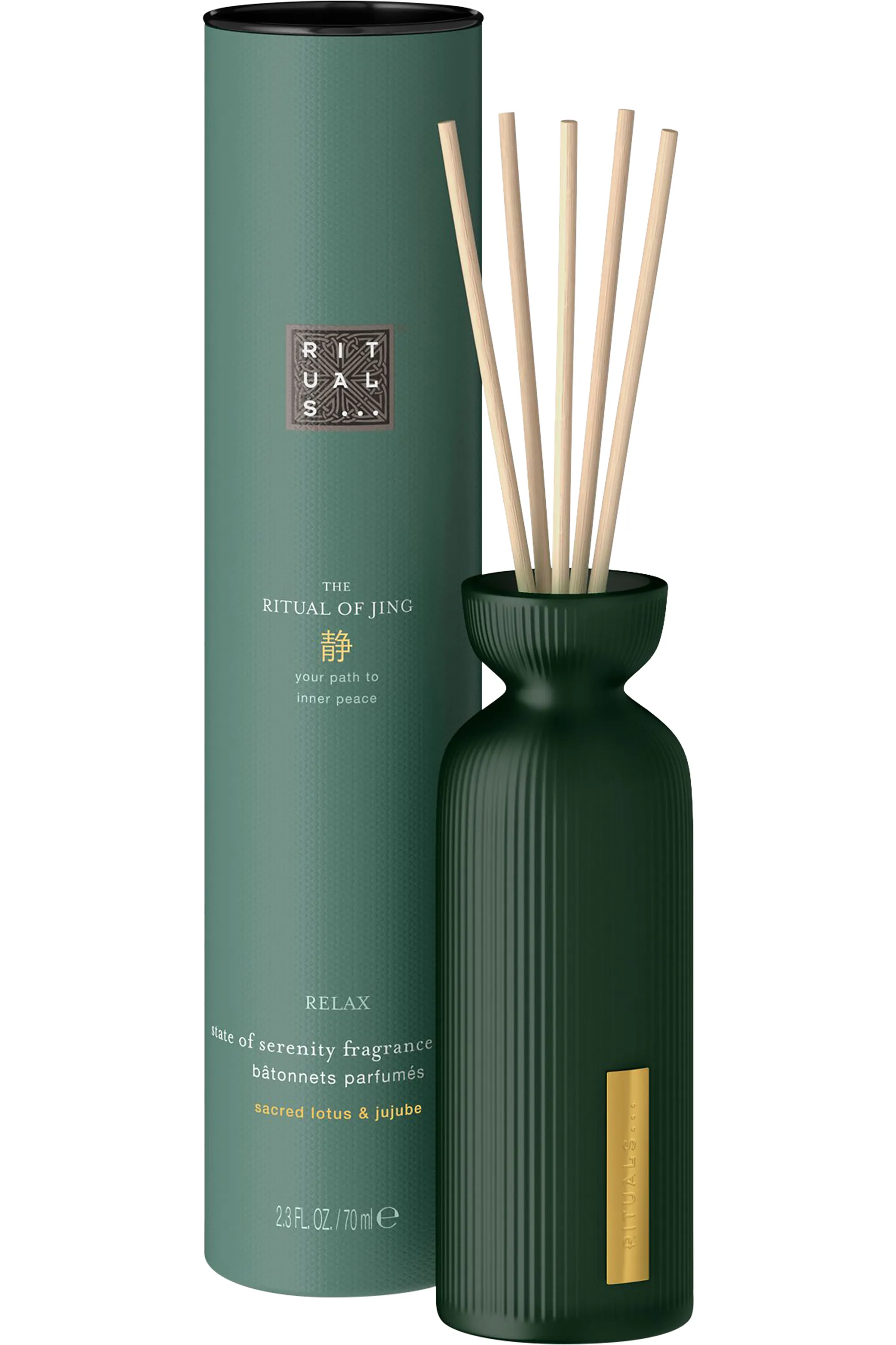 Rituals Bâtonnets parfumés The Ritual of Jing rechargeable-70 ml