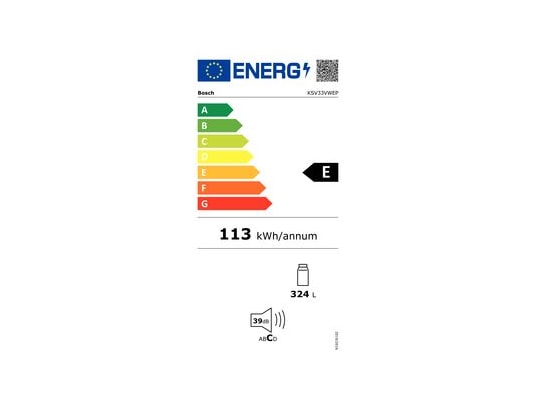 BOSCH - Réfrigérateur 1 porte KSV33VWEP