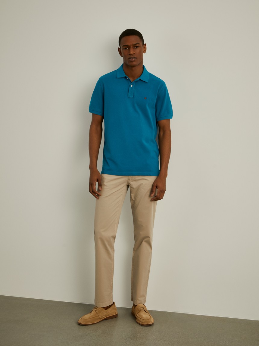 Polo piqué regular fit