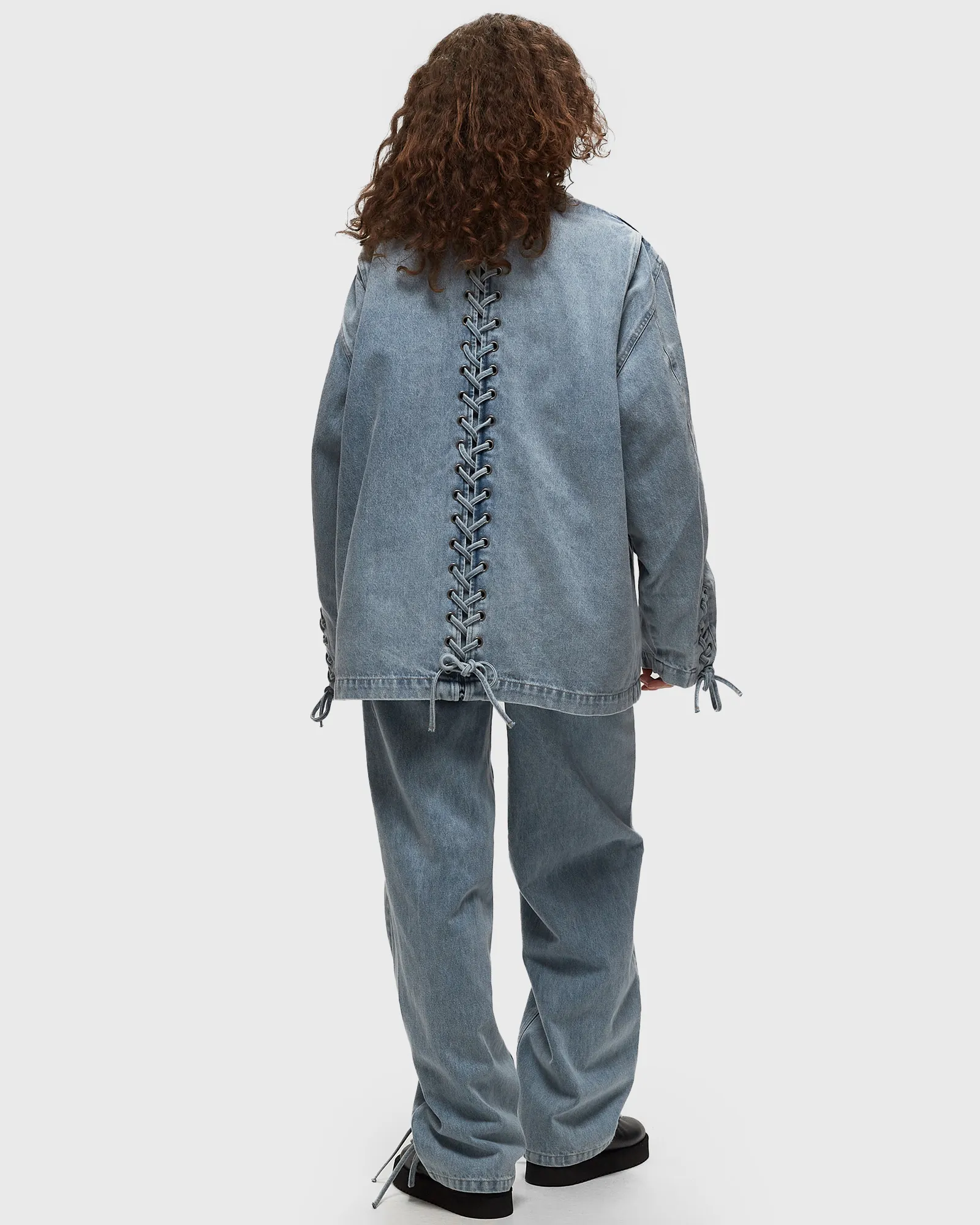 ROTATE Birger Christensen Denim Oversized Jacket
