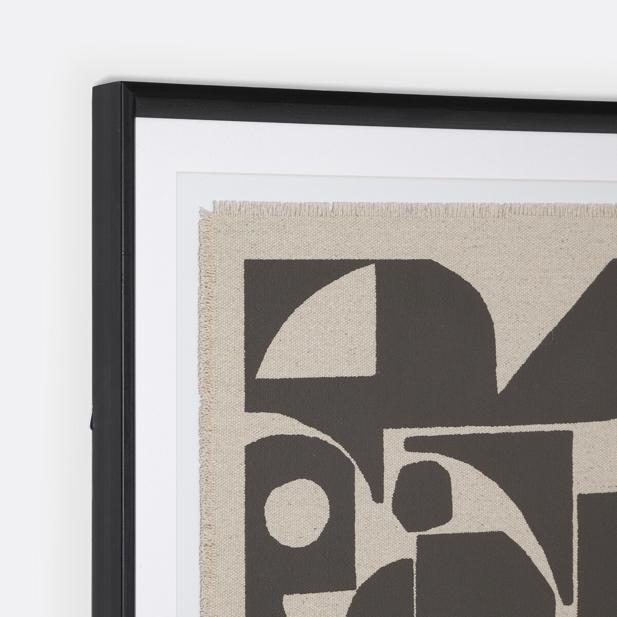 LA REDOUTE INTERIEURS<br>Moldura com motivo linho 50 x 60 cm, Albio