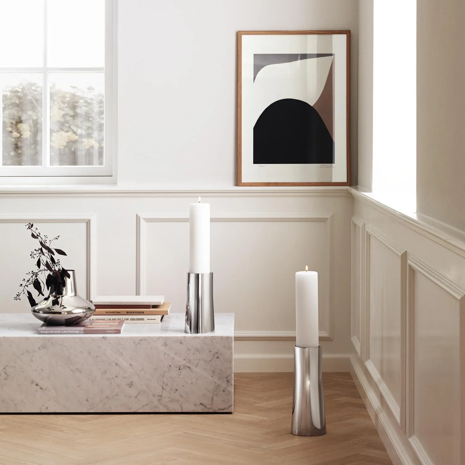 Georg Jensen  Lys til masterpiece - 2 stk