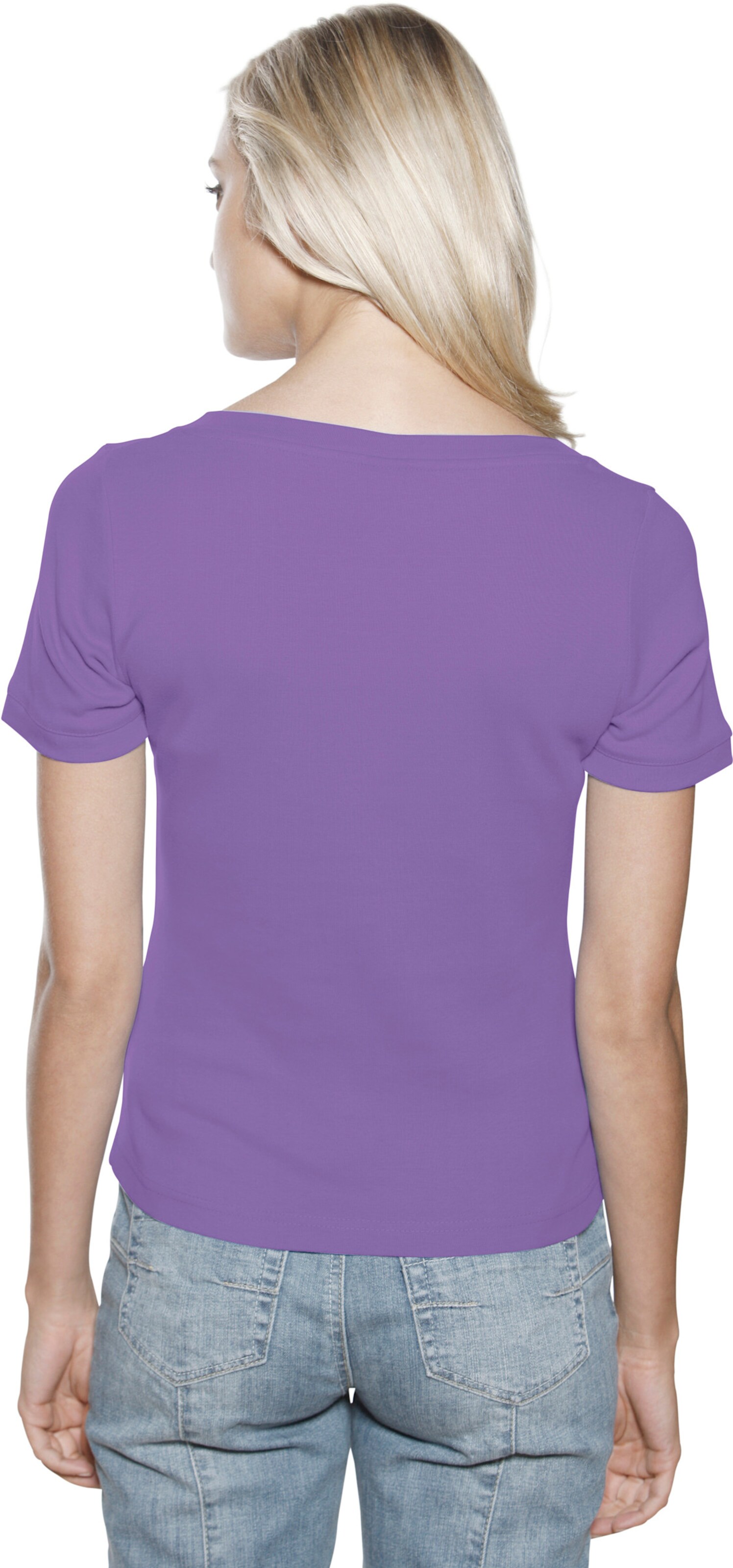 heine Carré-Shirt in lila
