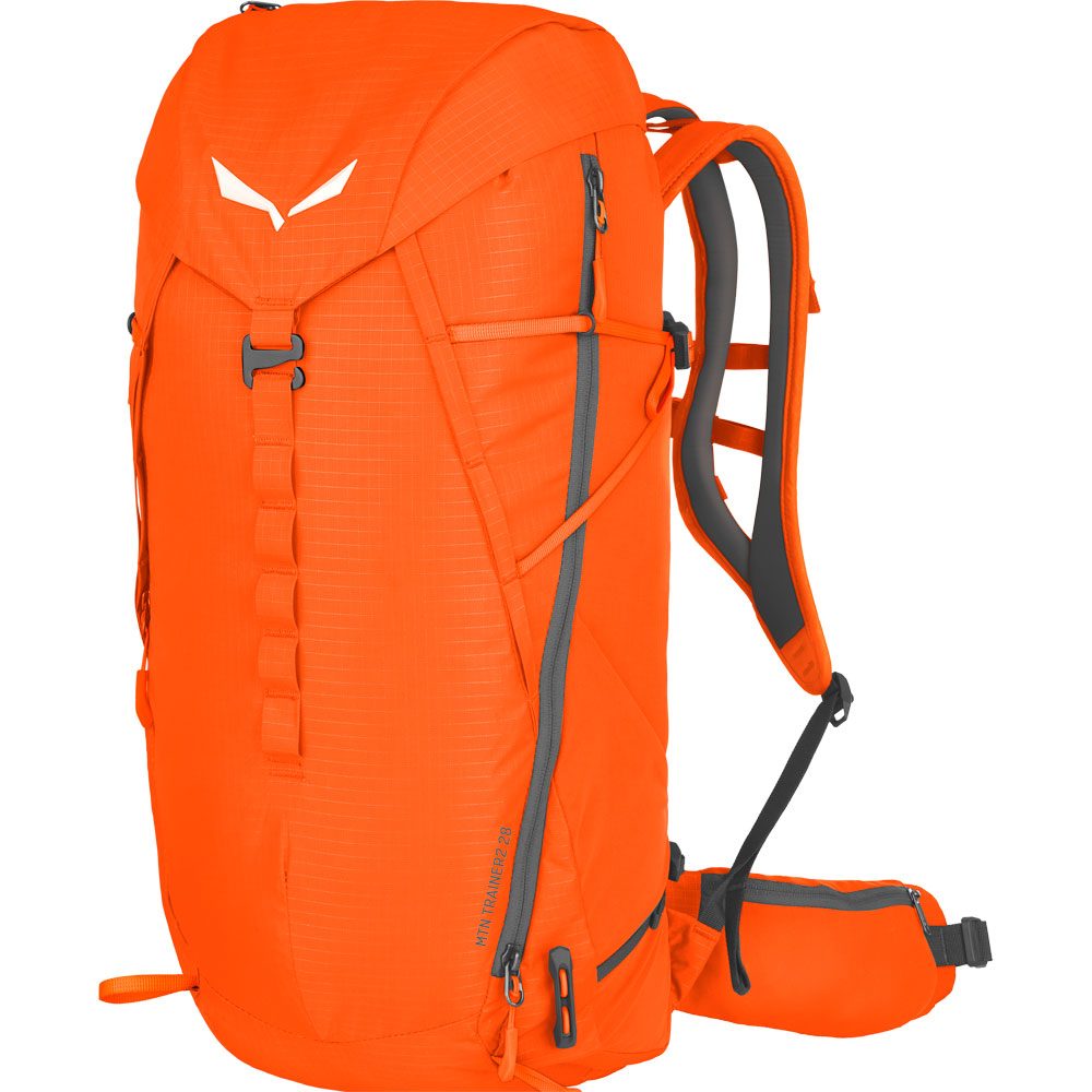 SALEWA MTN Trainer 2 28l Wanderrucksack red orange