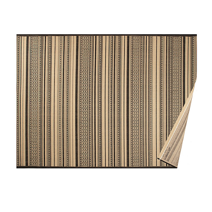 Tapis tissé plat Tonalli ethnique L.200 x l.150 cm