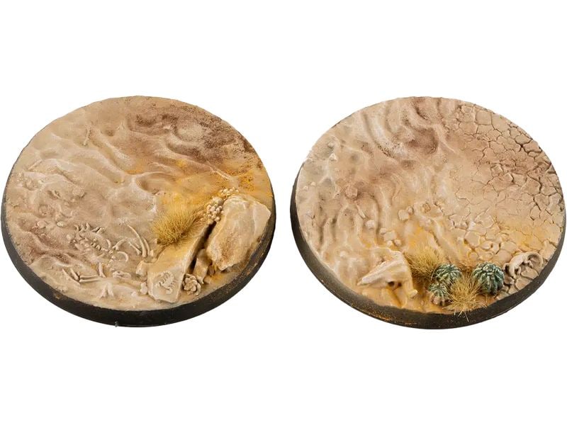 GamersGrass Base Deserts of Maahl round 60 mm (x2) Hochwertige Bases für den Miniaturenbau