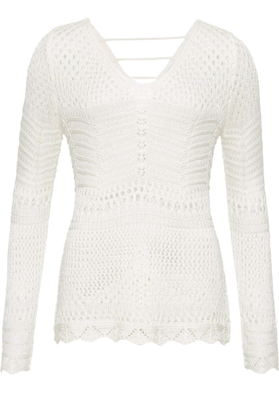 Pull ajouré