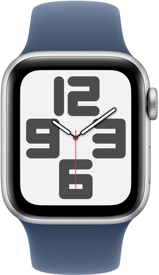Apple Watch SE 2nd Gen 40mm GPS (Silver Alu/Denim sport band S/M)